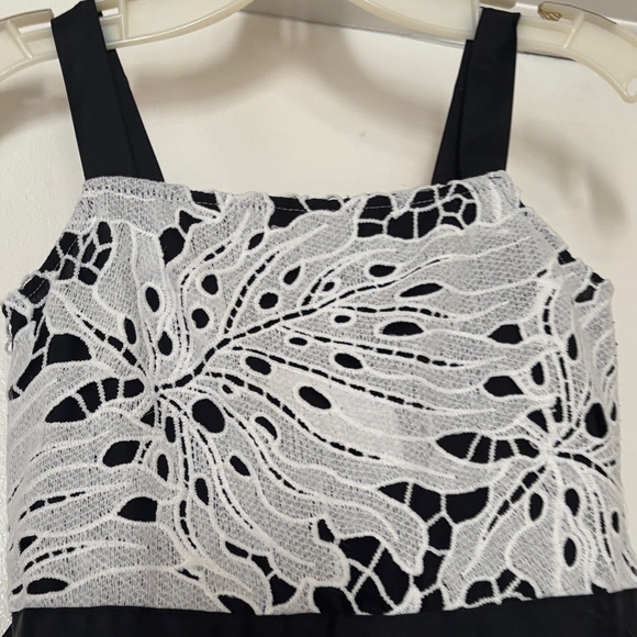 Calvin Klein girls  Dress with Lace Overlay - Picture 5 of 8